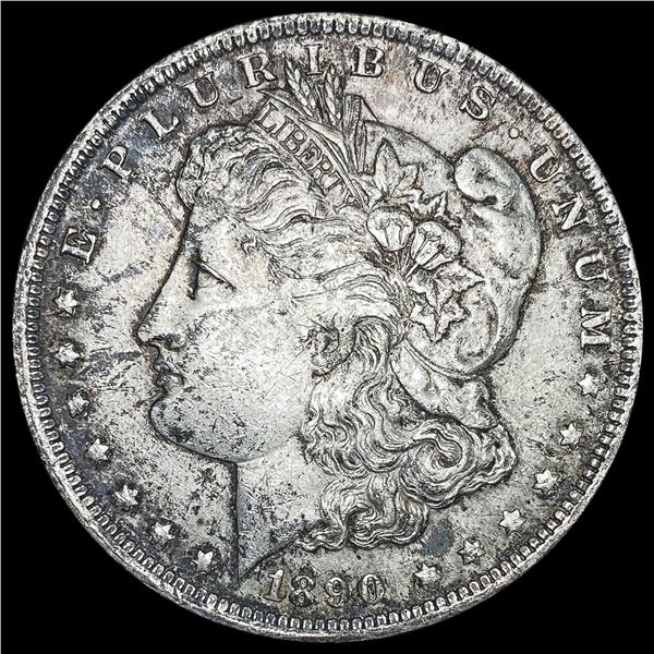 1890-O Morgan Silver Dollar CLOSELY UNCIRCULATED