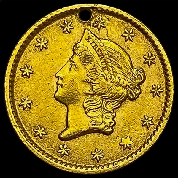 1853 Rare Gold Dollar HIGH GRADE