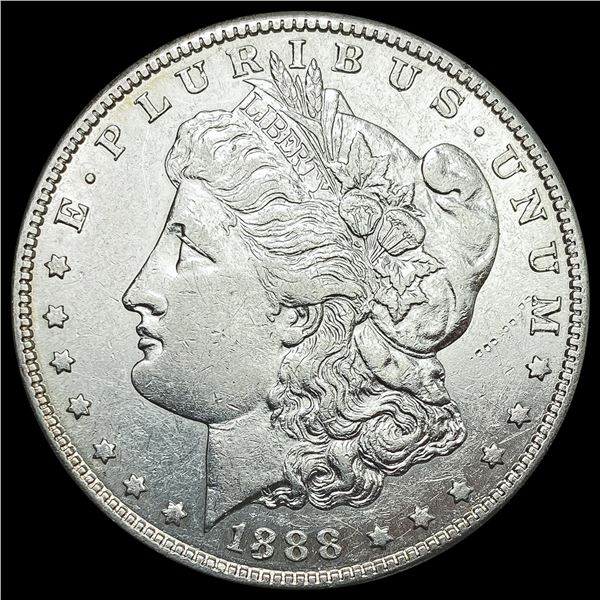 1888-S Morgan Silver Dollar CHOICE AU