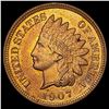 Image 1 : 1907 RD Indian Head Cent UNCIRCULATED