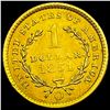 Image 2 : 1851-O Rare Gold Dollar UNCIRCULATED