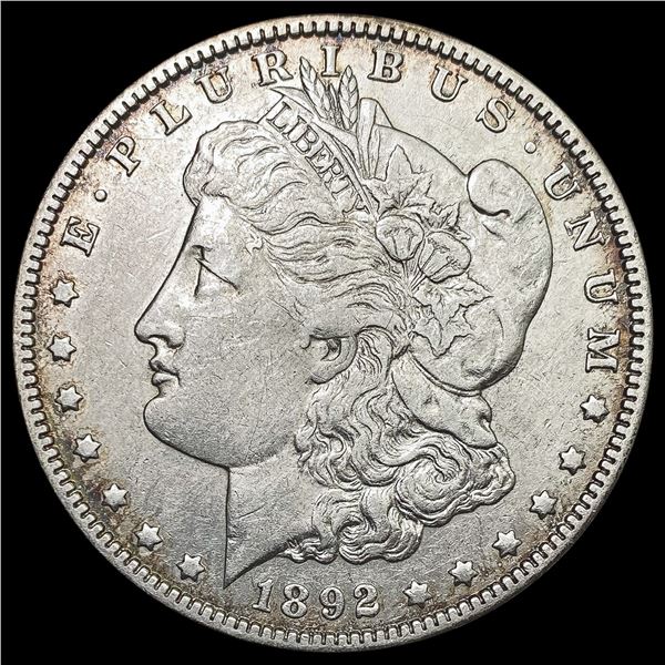 1892-O Morgan Silver Dollar NEARLY UNCIRCULATED