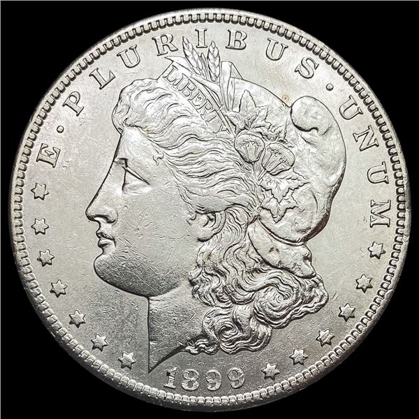 1899-S Morgan Silver Dollar CHOICE AU