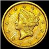 Image 1 : 1851 Rare Gold Dollar UNCIRCULATED