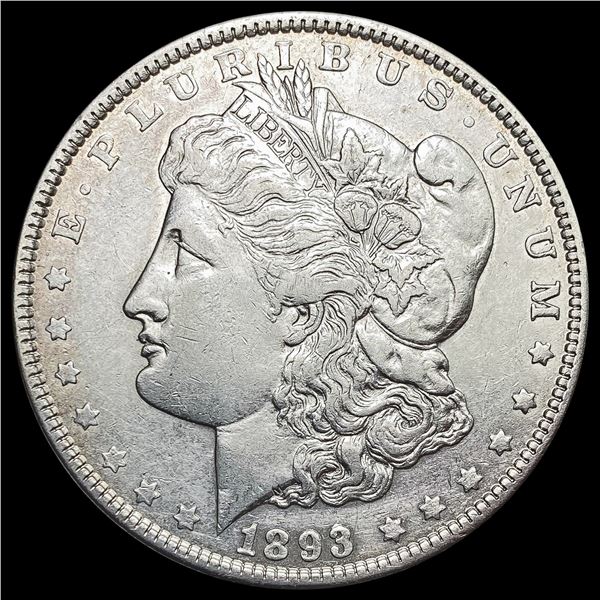 1893 Morgan Silver Dollar CHOICE AU