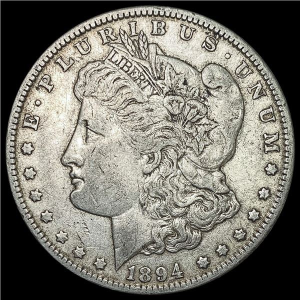 1894-O Morgan Silver Dollar NEARLY UNCIRCULATED