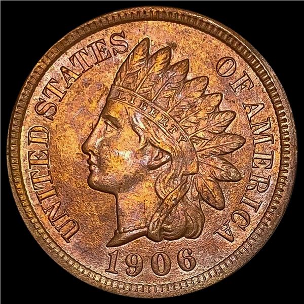 1906 RD Indian Head Cent UNCIRCULATED