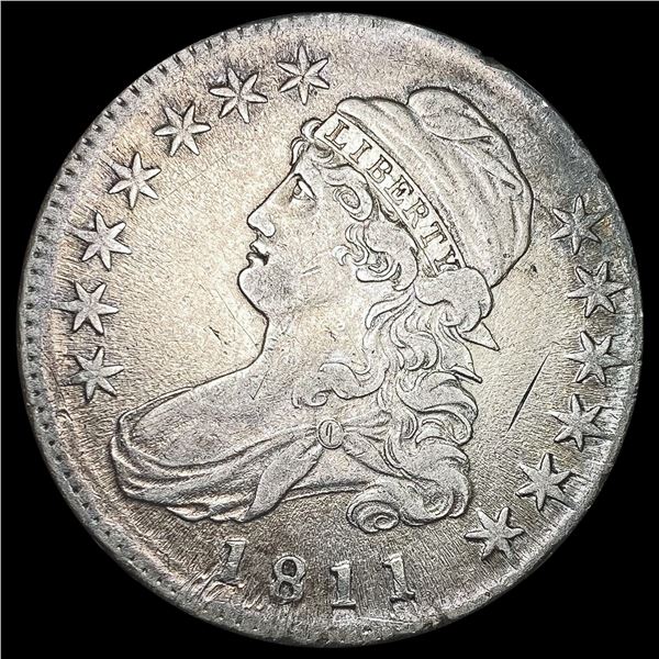1811 Capped Bust Half Dollar CLOSELY UNCIRCULATED