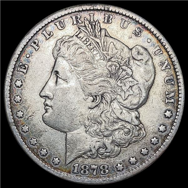 1878-CC Morgan Silver Dollar LIGHTLY CIRCULATED