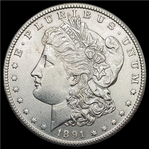 1891-S Morgan Silver Dollar UNCIRCULATED