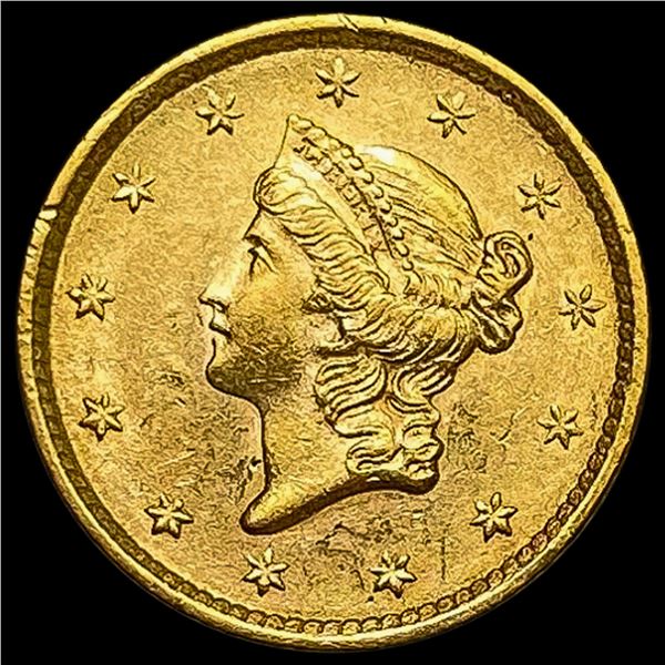 1852 Rare Gold Dollar UNCIRCULATED