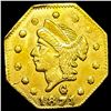 Image 1 : 1871 Octagonal California Gold Quarter HIGH GRADE
