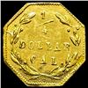 Image 2 : 1871 Octagonal California Gold Quarter HIGH GRADE