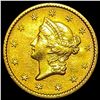 Image 1 : 1852 Rare Gold Dollar CLOSELY UNCIRCULATED