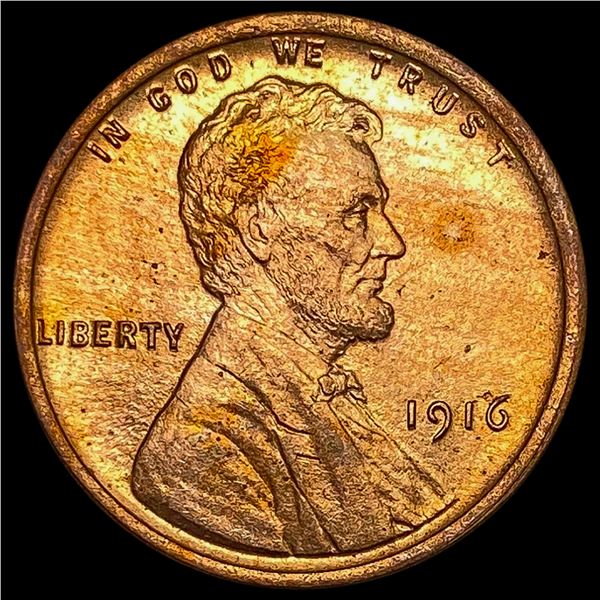 1916 RD Wheat Cent UNCIRCULATED