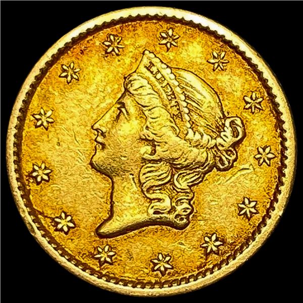 1853 Rare Gold Dollar CLOSELY UNCIRCULATED
