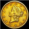 Image 1 : 1853 Rare Gold Dollar CLOSELY UNCIRCULATED
