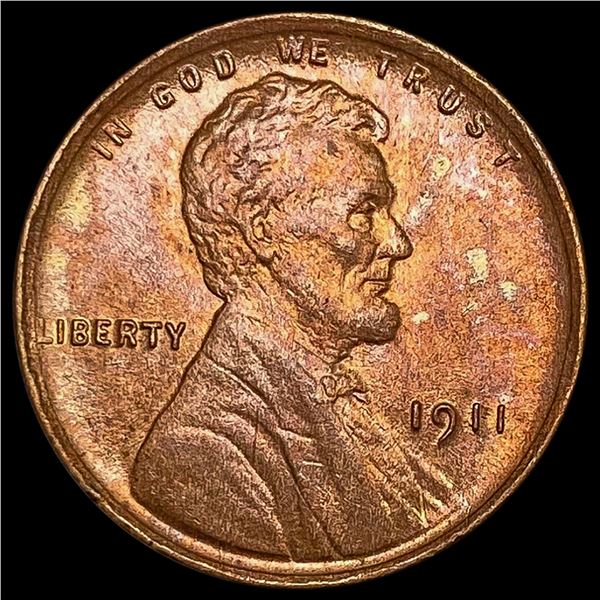 1911 RD Wheat Cent UNCIRCULATED