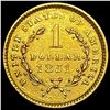 Image 2 : 1851 Rare Gold Dollar CLOSELY UNCIRCULATED