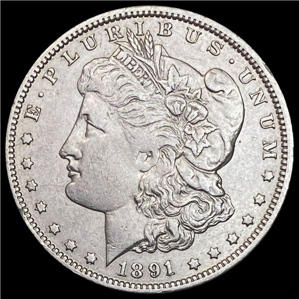 1891-O Morgan Silver Dollar CLOSELY UNCIRCULATED