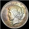 1924 Toned Silver Peace Dollar UNCIRCULATED