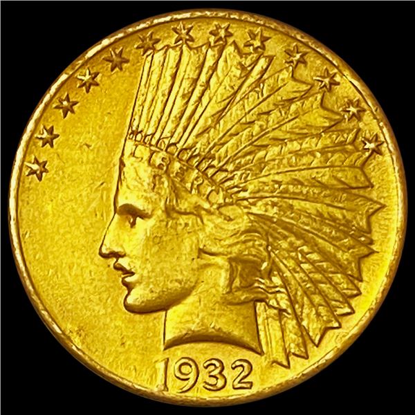 1932 $10 Gold Eagle CLOSELY UNCIRCULATED