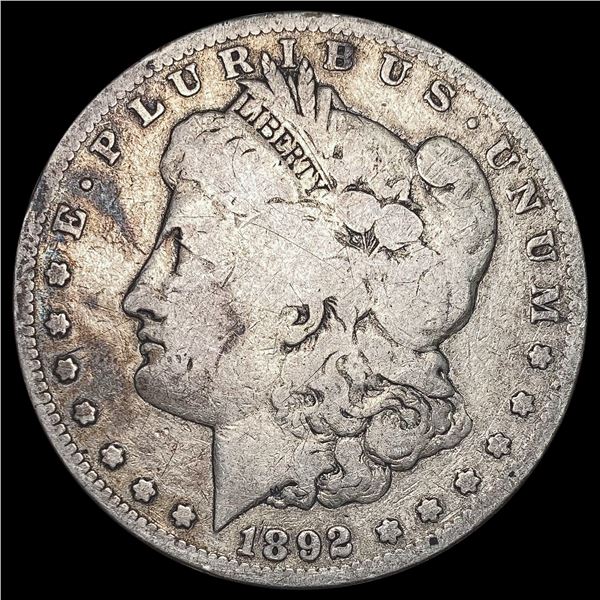 1892-S Morgan Silver Dollar NICELY CIRCULATED