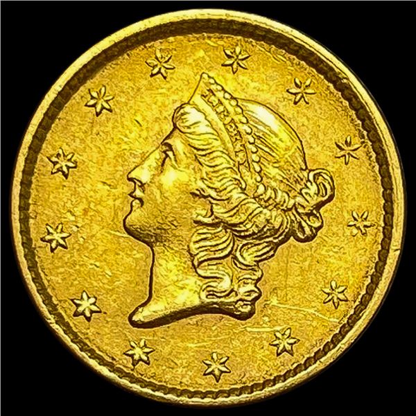 1851 Rare Gold Dollar CLOSELY UNCIRCULATED