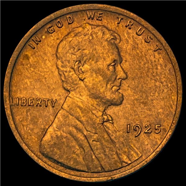 1925 RED Wheat Cent UNCIRCULATED