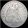 1843 Seated Liberty Dollar NEARLY UNCIRCULATED