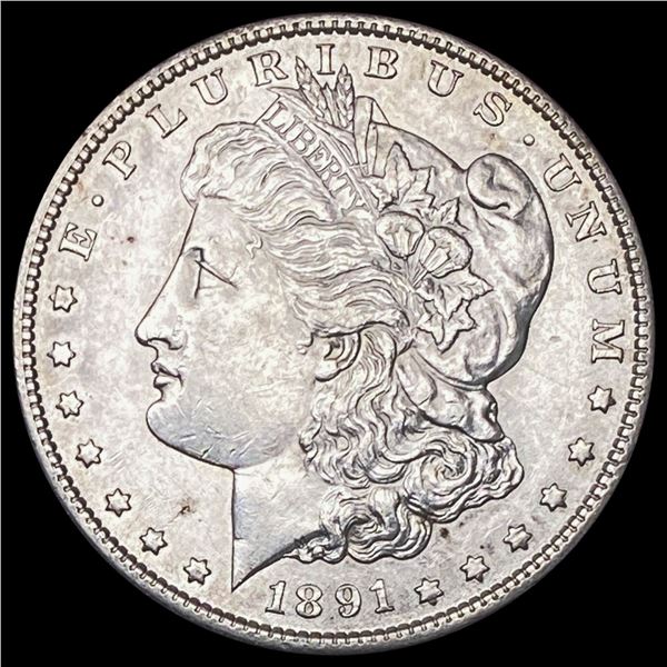 1891-S Morgan Silver Dollar UNCIRCULATED