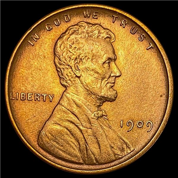 1909 VDB RD Wheat Cent UNCIRCULATED