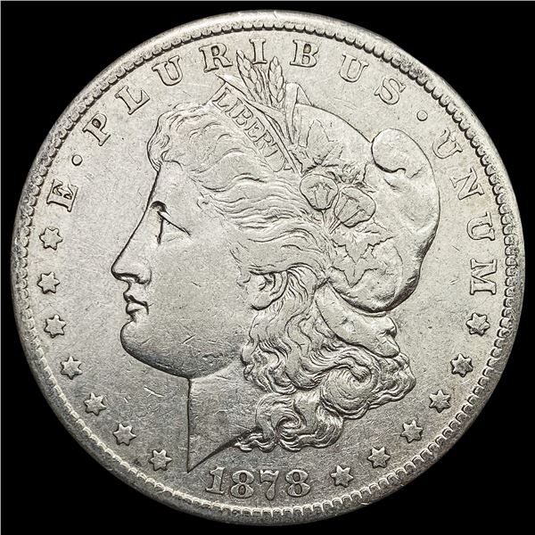 1878-CC Morgan Silver Dollar LIGHTLY CIRCULATED