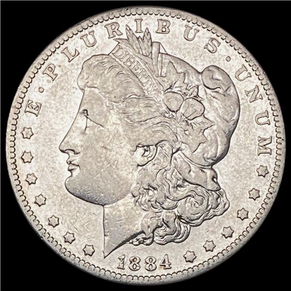 1884-S Morgan Silver Dollar LIGHTLY CIRCULATED