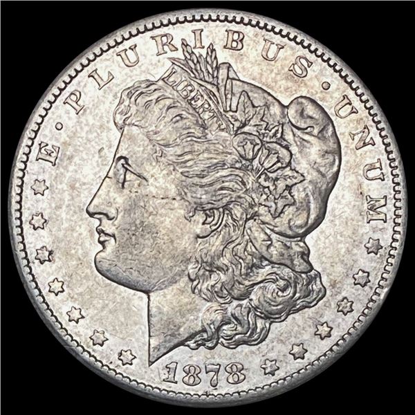 1878-CC Morgan Silver Dollar NEARLY UNCIRCULATED