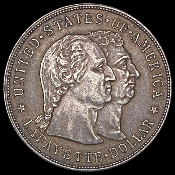 1900 Lafayette Silver Dollar NEARLY UNCIRCULATED