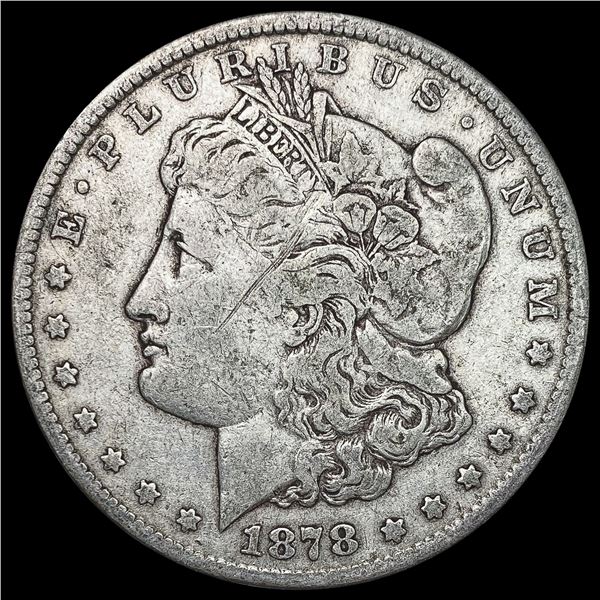 1878-CC Morgan Silver Dollar NICELY CIRCULATED