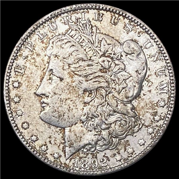 1892 Morgan Silver Dollar CLOSELY UNCIRCULATED