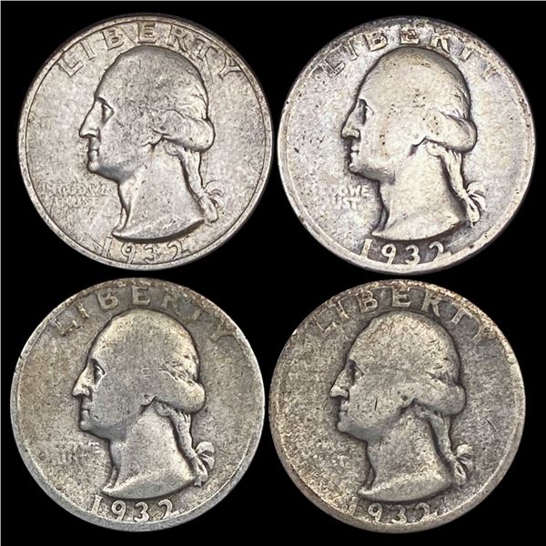 [4] 1932-D&S Washington Silver Quarter NICELY CIRCUL