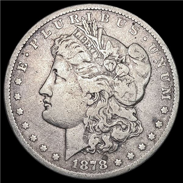 1878-CC Morgan Silver Dollar LIGHTLY CIRCULATED