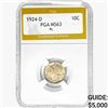 Image 1 : 1924 Mercury Silver Dime PGA MS63 PL