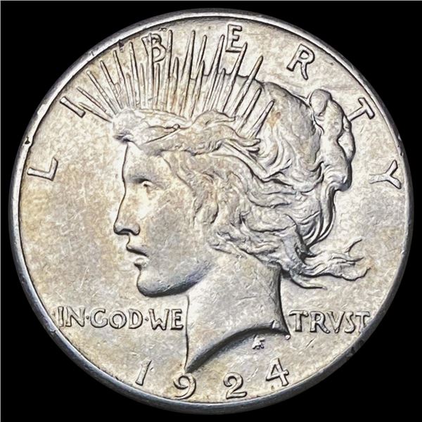 1924-S Silver Peace Dollar UNCIRCULATED