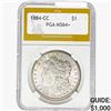 1884-CC Morgan Silver Dollar PGA MS64+