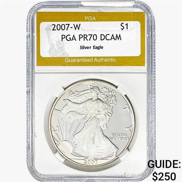 2007 Silver Eagle PGA PR70 DCAM
