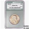 Image 1 : 1962-D Franklin Half Dollar NTC MS66 FBL