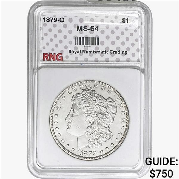 1879-O Morgan Silver Dollar RNG MS64