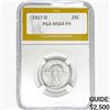 Image 1 : 1917-D T1 Standing Liberty Quarter PGA MS64 FH