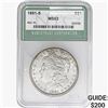 Image 1 : 1881-S Morgan Silver Dollar NTC MS63