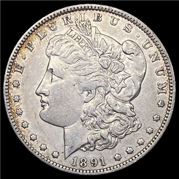 1891-O Morgan Silver Dollar CLOSELY UNCIRCULATED