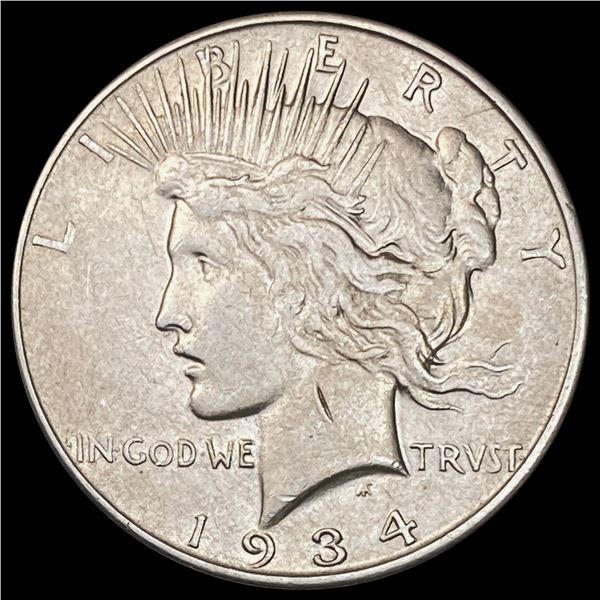 1934-D Silver Peace Dollar UNCIRCULATED